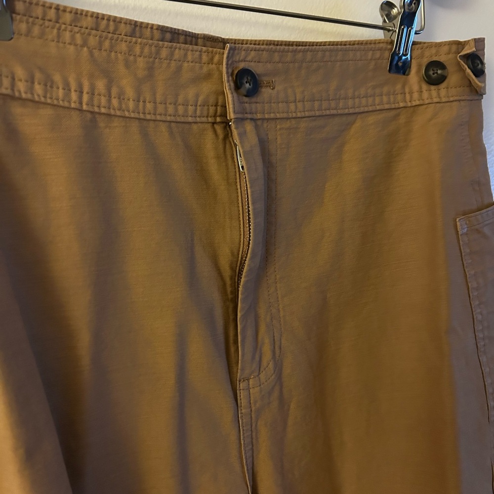 Everlane fatigue barrel pant in toasted coconut